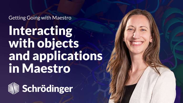 Interacting with Objects and Applications in Maestro