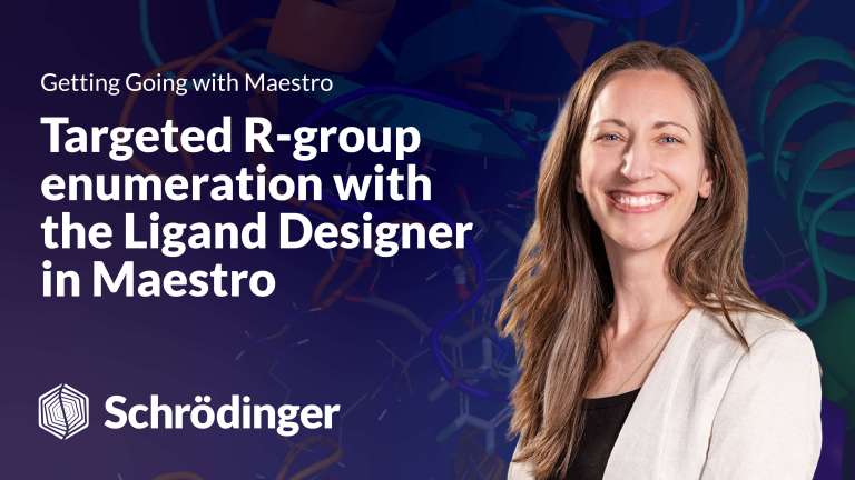 Targeted R-Group Enumeration with the Ligand Designer in Maestro